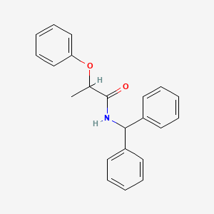 N-(diphenylmethyl)-2-phenoxypropanamide