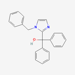 molecular formula C23H20N2O B5192722 (1-benzyl-1H-imidazol-2-yl)(diphenyl)methanol 