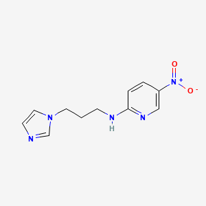 N-[3-(1H-imidazol-1-yl)propyl]-5-nitro-2-pyridinamine