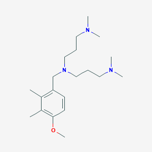 N-[3-(dimethylamino)propyl]-N-(4-methoxy-2,3-dimethylbenzyl)-N',N'-dimethyl-1,3-propanediamine