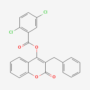 (3-Benzyl-2-oxochromen-4-yl) 2,5-dichlorobenzoate