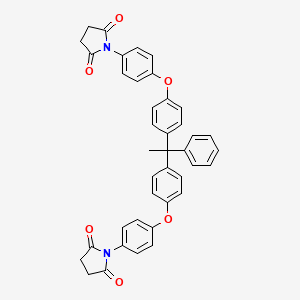 1,1'-[(1-phenyl-1,1-ethanediyl)bis(4,1-phenyleneoxy-4,1-phenylene)]di(2,5-pyrrolidinedione)