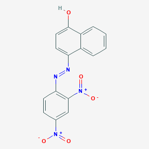 4-[(2,4-dinitrophenyl)diazenyl]-1-naphthol