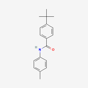 molecular formula C18H21NO B5193107 4-tert-butyl-N-(4-methylphenyl)benzamide CAS No. 129488-48-8