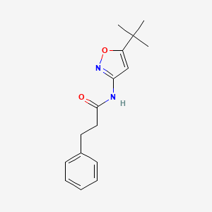 N-(5-tert-butyl-3-isoxazolyl)-3-phenylpropanamide