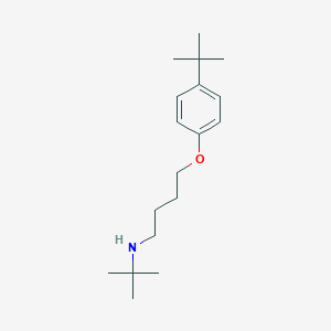 molecular formula C18H31NO B5193247 N-(tert-butyl)-4-(4-tert-butylphenoxy)-1-butanamine CAS No. 418787-06-1