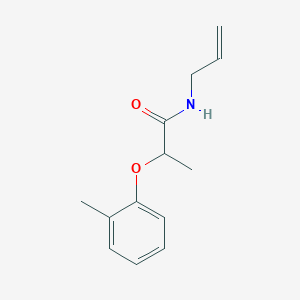 molecular formula C13H17NO2 B5193440 N-allyl-2-(2-methylphenoxy)propanamide 