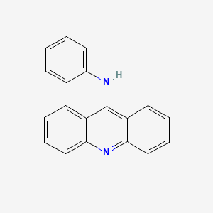 molecular formula C20H16N2 B5194532 4-methyl-N-phenyl-9-acridinamine 