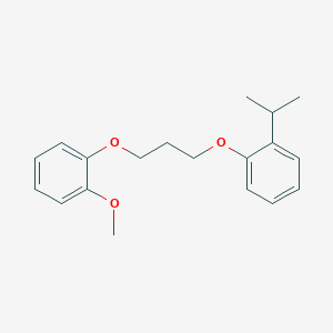 molecular formula C19H24O3 B5194611 1-isopropyl-2-[3-(2-methoxyphenoxy)propoxy]benzene 
