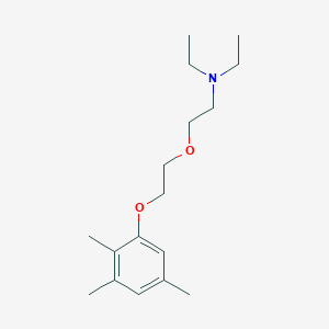 molecular formula C17H29NO2 B5194627 N,N-diethyl-2-[2-(2,3,5-trimethylphenoxy)ethoxy]ethanamine 