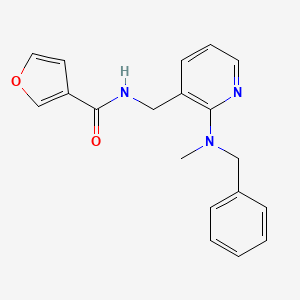 N-({2-[benzyl(methyl)amino]-3-pyridinyl}methyl)-3-furamide