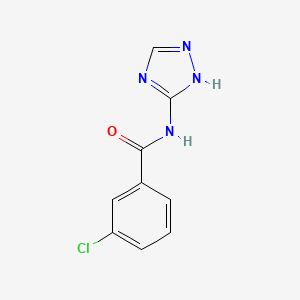 3-chloro-N-4H-1,2,4-triazol-3-ylbenzamide