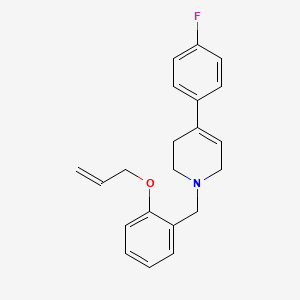 1-[2-(allyloxy)benzyl]-4-(4-fluorophenyl)-1,2,3,6-tetrahydropyridine