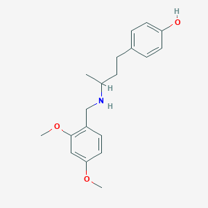 4-{3-[(2,4-dimethoxybenzyl)amino]butyl}phenol