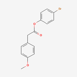 4-bromophenyl (4-methoxyphenyl)acetate