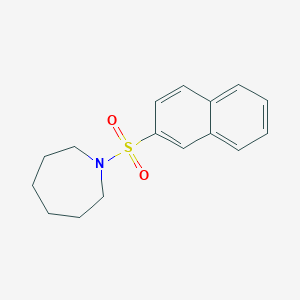 molecular formula C16H19NO2S B5195278 1-(2-naphthylsulfonyl)azepane CAS No. 324067-82-5