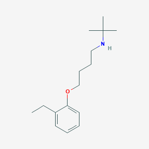 N-(tert-butyl)-4-(2-ethylphenoxy)-1-butanamine