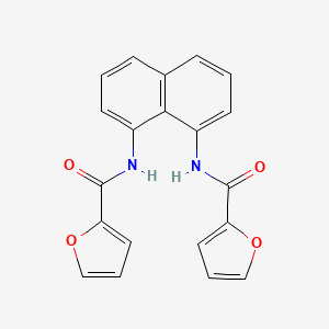 N,N'-1,8-naphthalenediyldi(2-furamide)