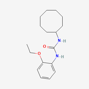 molecular formula C17H26N2O2 B5195816 N-cyclooctyl-N'-(2-ethoxyphenyl)urea 