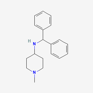 N-(diphenylmethyl)-1-methyl-4-piperidinamine