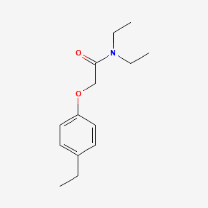 molecular formula C14H21NO2 B5195911 N,N-diethyl-2-(4-ethylphenoxy)acetamide 