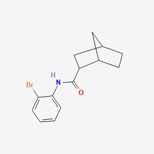 N-(2-bromophenyl)bicyclo[2.2.1]heptane-2-carboxamide