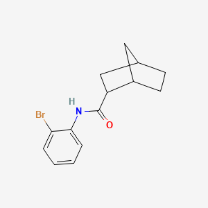 molecular formula C14H16BrNO B5196234 N-(2-bromophenyl)bicyclo[2.2.1]heptane-2-carboxamide 