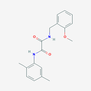 N-(2,5-dimethylphenyl)-N'-(2-methoxybenzyl)ethanediamide