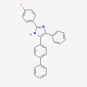 5-(4-biphenylyl)-2-(4-iodophenyl)-4-phenyl-1H-imidazole
