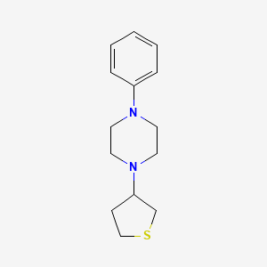 1-phenyl-4-(tetrahydro-3-thienyl)piperazine