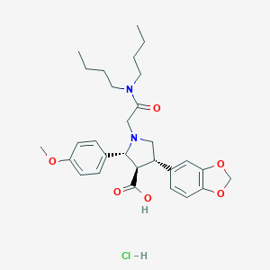 molecular formula C29H39ClN2O6 B519724 Atrasentan hydrochloride CAS No. 195733-43-8