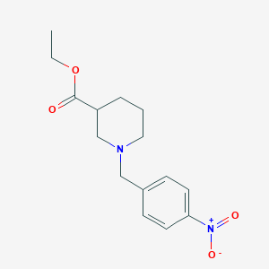 molecular formula C15H20N2O4 B5197410 ethyl 1-(4-nitrobenzyl)-3-piperidinecarboxylate 