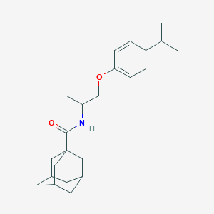 N-[2-(4-isopropylphenoxy)-1-methylethyl]-1-adamantanecarboxamide