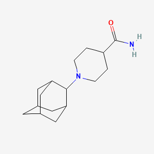 molecular formula C16H26N2O B5197452 1-(2-adamantyl)-4-piperidinecarboxamide 
