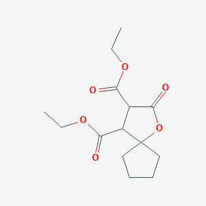 diethyl 2-oxo-1-oxaspiro[4.4]nonane-3,4-dicarboxylate