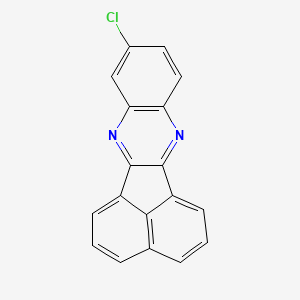 molecular formula C18H9ClN2 B5198268 9-chloroacenaphtho[1,2-b]quinoxaline CAS No. 62686-20-8