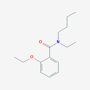 molecular formula C15H23NO2 B5198354 N-butyl-2-ethoxy-N-ethylbenzamide 