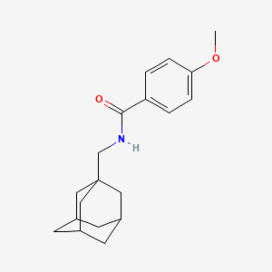 N-(1-adamantylmethyl)-4-methoxybenzamide