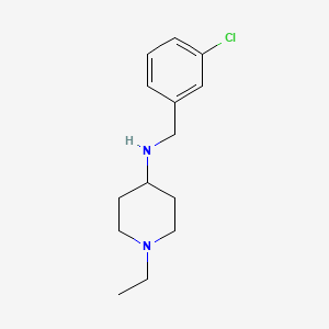 N-(3-chlorobenzyl)-1-ethyl-4-piperidinamine