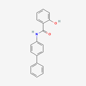 molecular formula C19H15NO2 B5198661 N-4-biphenylyl-2-hydroxybenzamide 