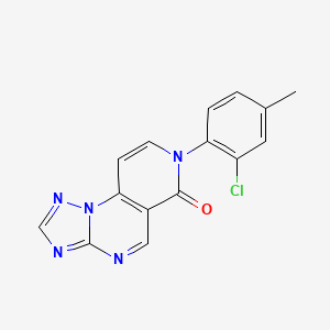 7-(2-chloro-4-methylphenyl)pyrido[3,4-e][1,2,4]triazolo[1,5-a]pyrimidin-6(7H)-one