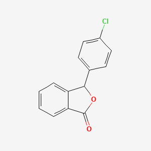molecular formula C14H9ClO2 B5198780 3-(4-chlorophenyl)-2-benzofuran-1(3H)-one 