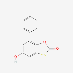 5-hydroxy-7-phenyl-1,3-benzoxathiol-2-one