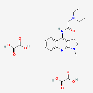 N~2~,N~2~-diethyl-N~1~-(1-methyl-2,3-dihydro-1H-pyrrolo[2,3-b]quinolin-4-yl)glycinamide diethanedioate