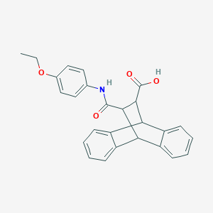 16-{[(4-ethoxyphenyl)amino]carbonyl}tetracyclo[6.6.2.0~2,7~.0~9,14~]hexadeca-2,4,6,9,11,13-hexaene-15-carboxylic acid