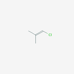 molecular formula C4H7Cl B051992 1-氯-2-甲基丙烯 CAS No. 513-37-1