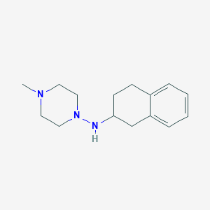 4-methyl-N-(1,2,3,4-tetrahydro-2-naphthalenyl)-1-piperazinamine