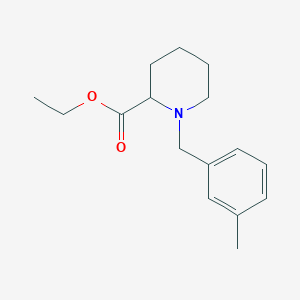 ethyl 1-(3-methylbenzyl)-2-piperidinecarboxylate