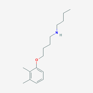 N-butyl-4-(2,3-dimethylphenoxy)-1-butanamine