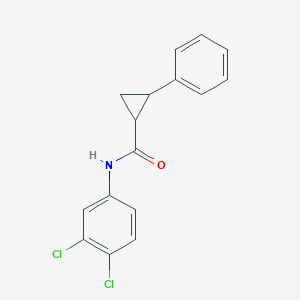 N-(3,4-dichlorophenyl)-2-phenylcyclopropanecarboxamide